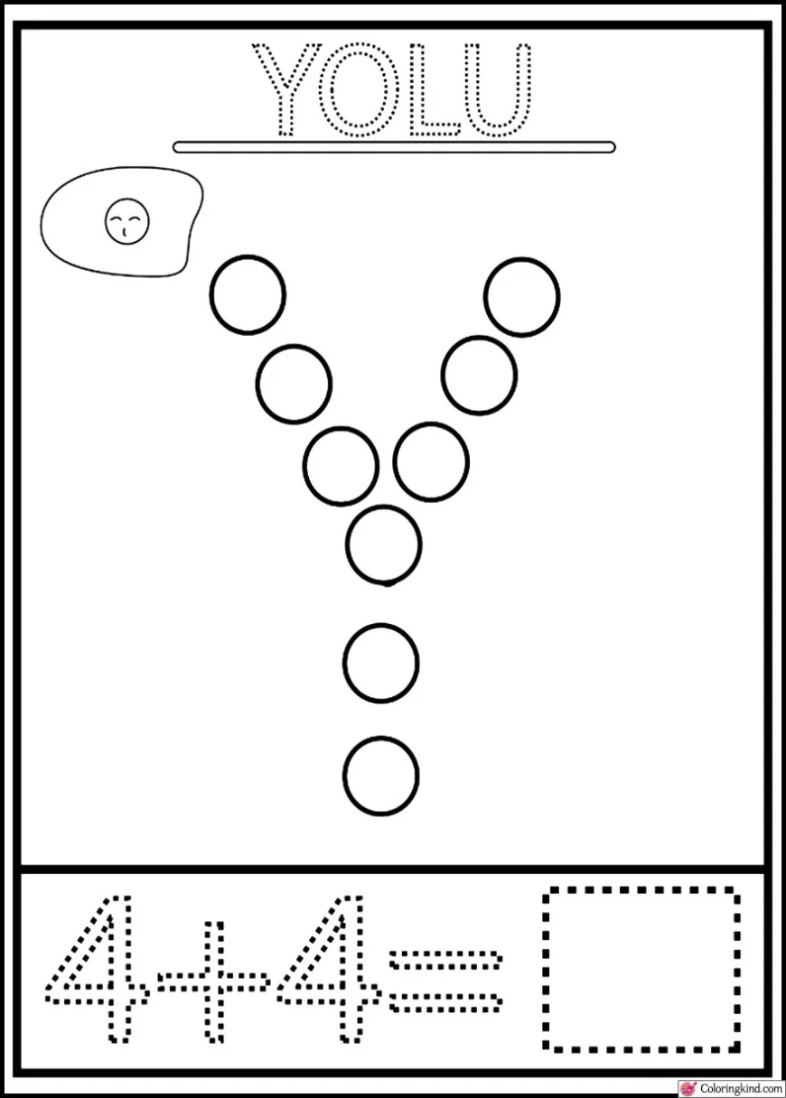 Dot Letter Number Worksheets(U,V,W,X,Y,Z)