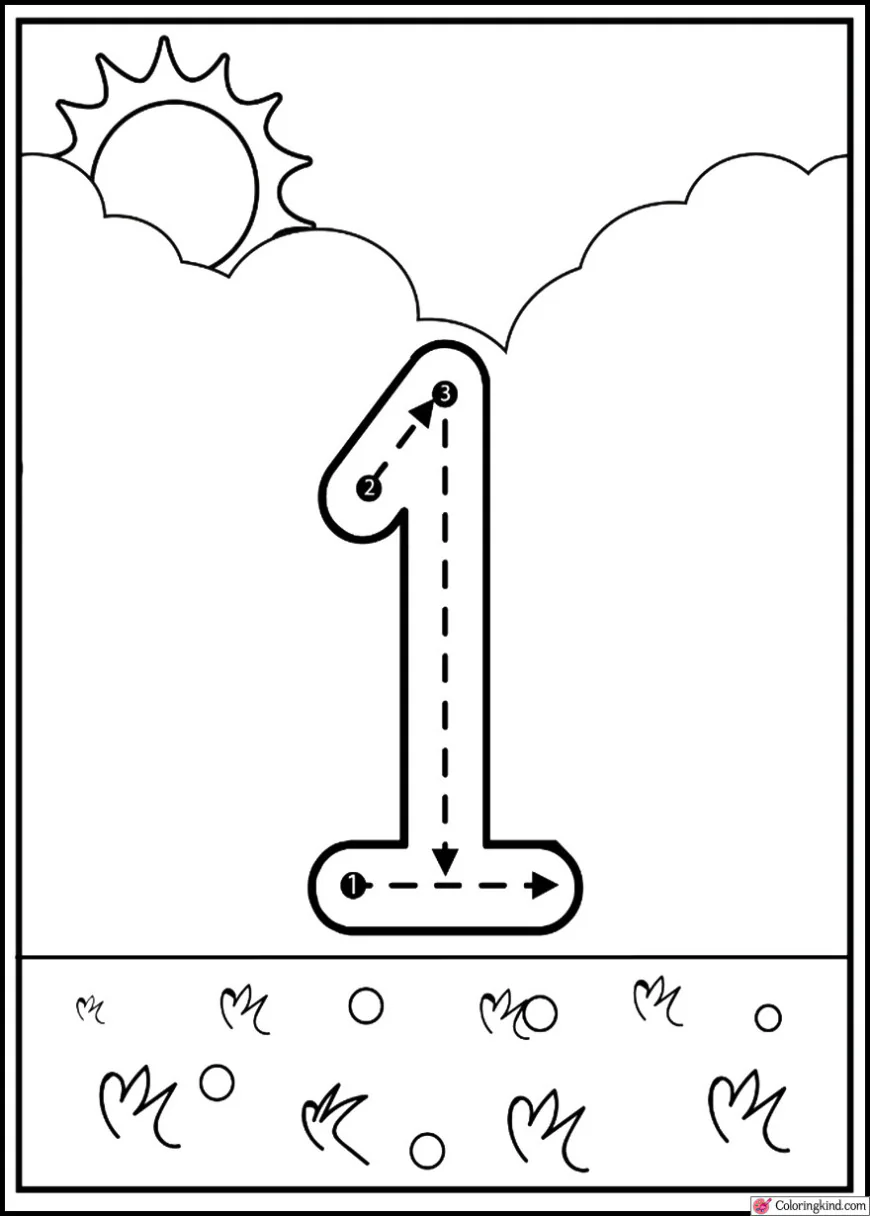 Number Tracing Worksheets