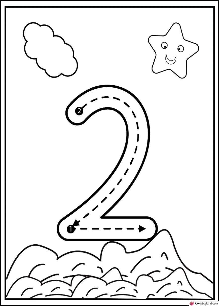 Number Tracing Worksheets