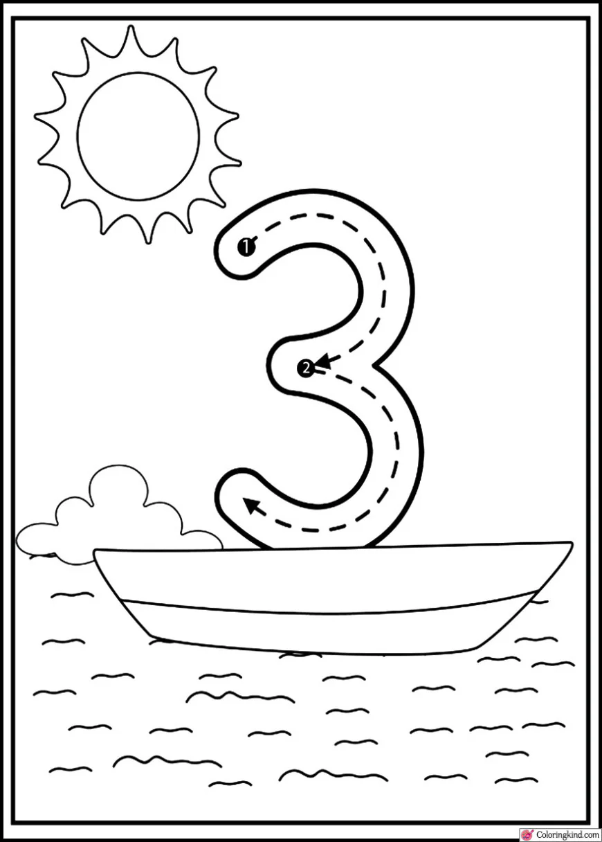 Number Tracing Worksheets