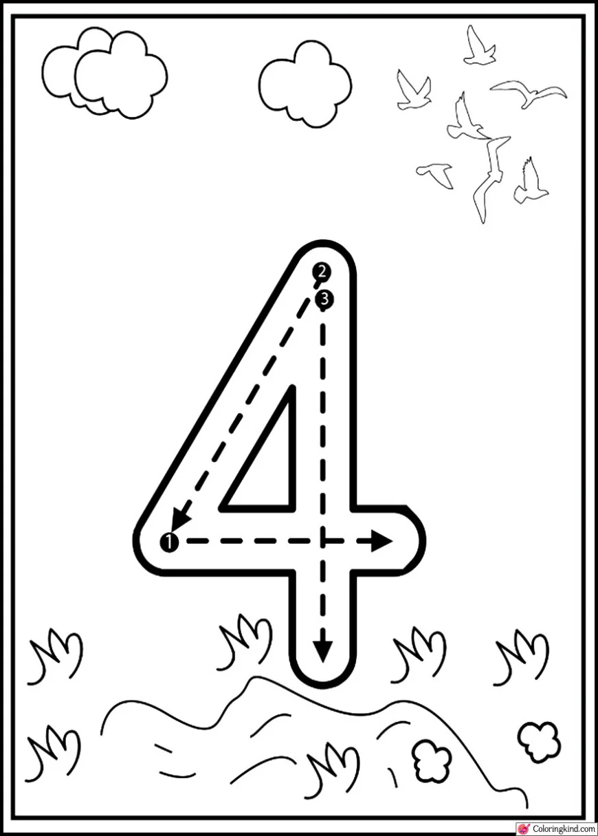 Number Tracing Worksheets