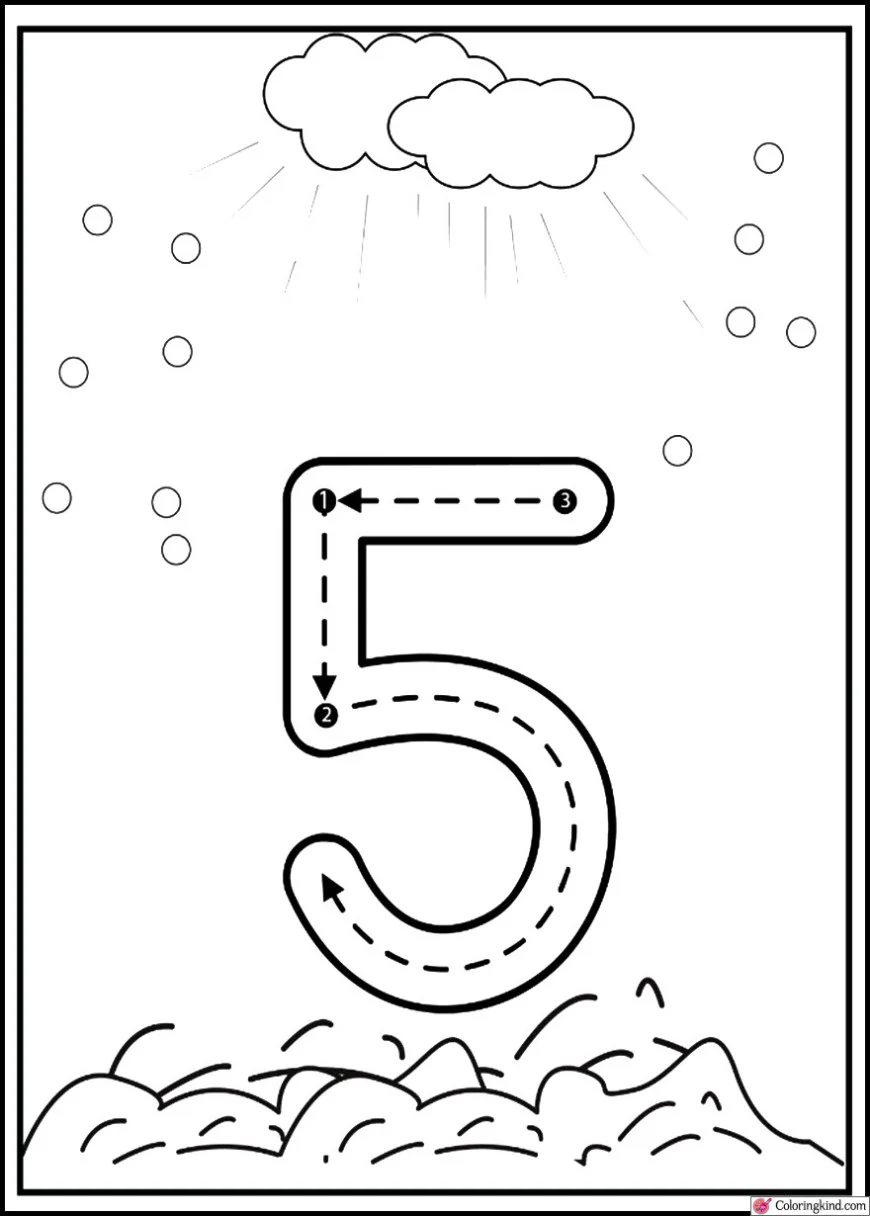 Number Tracing Worksheets