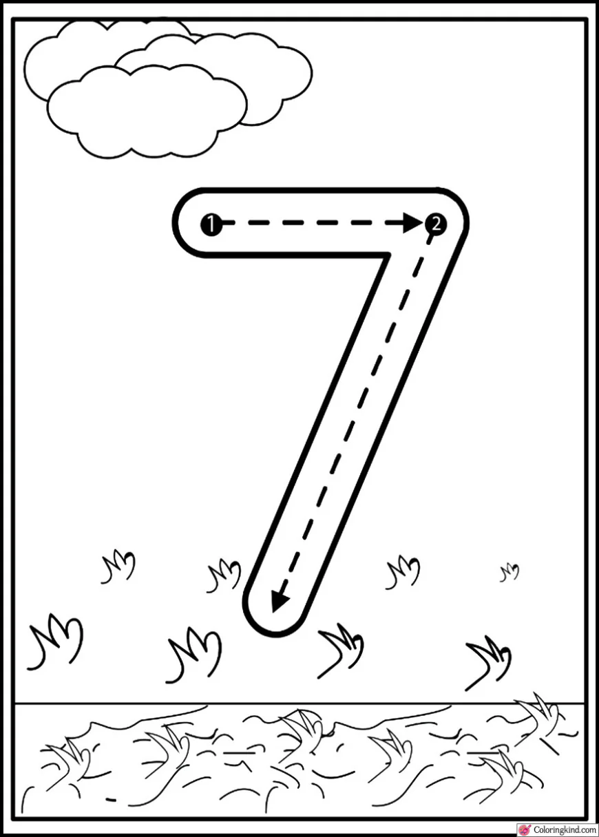 Number Tracing Worksheets