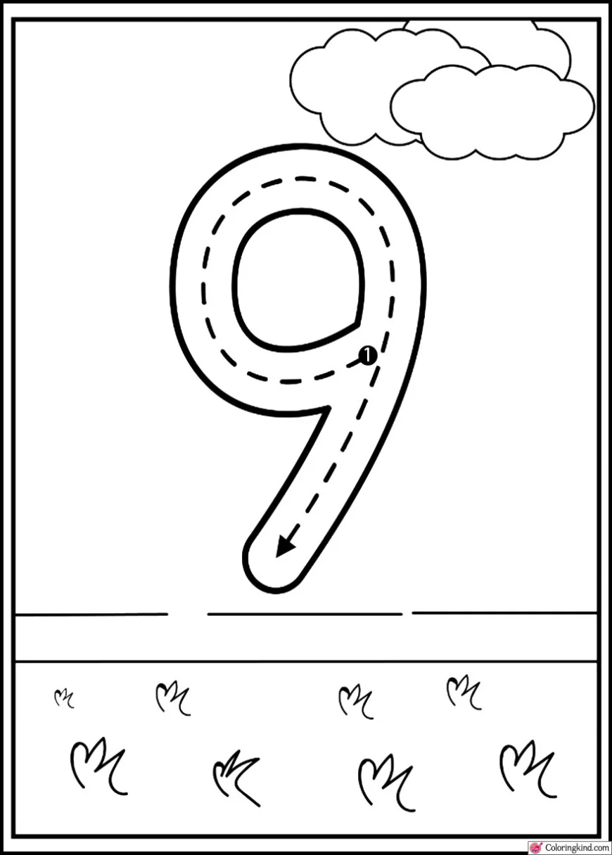 Number Tracing Worksheets