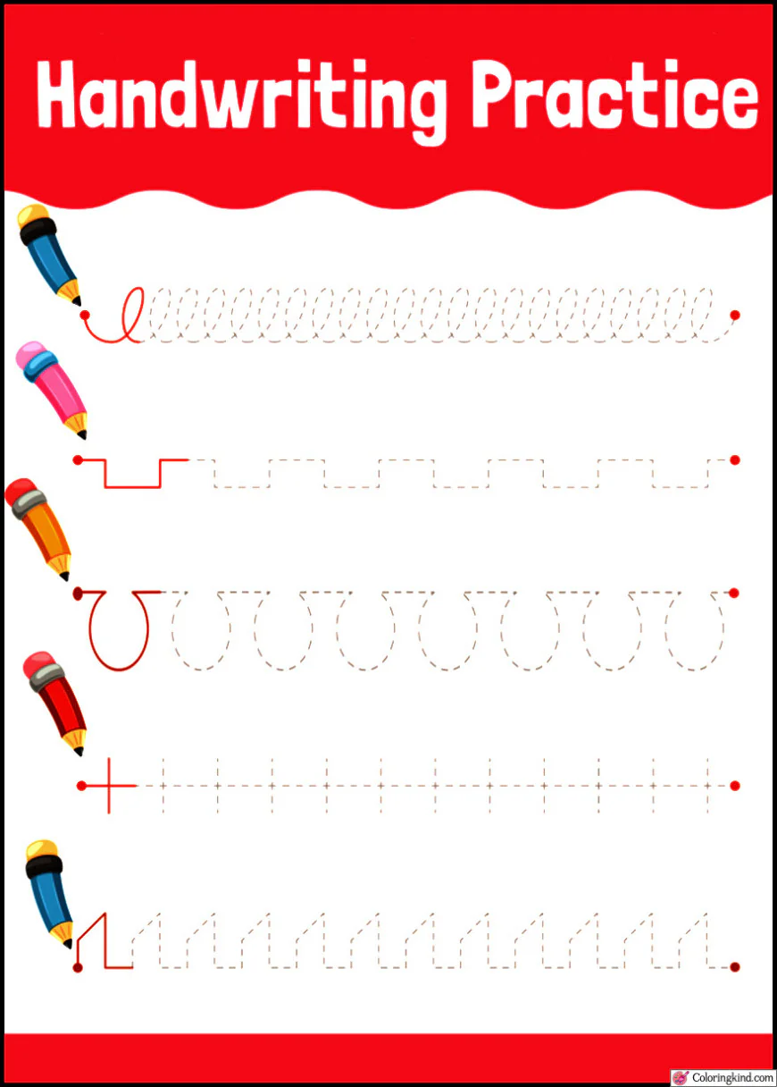 Pencil Control Tracing Two