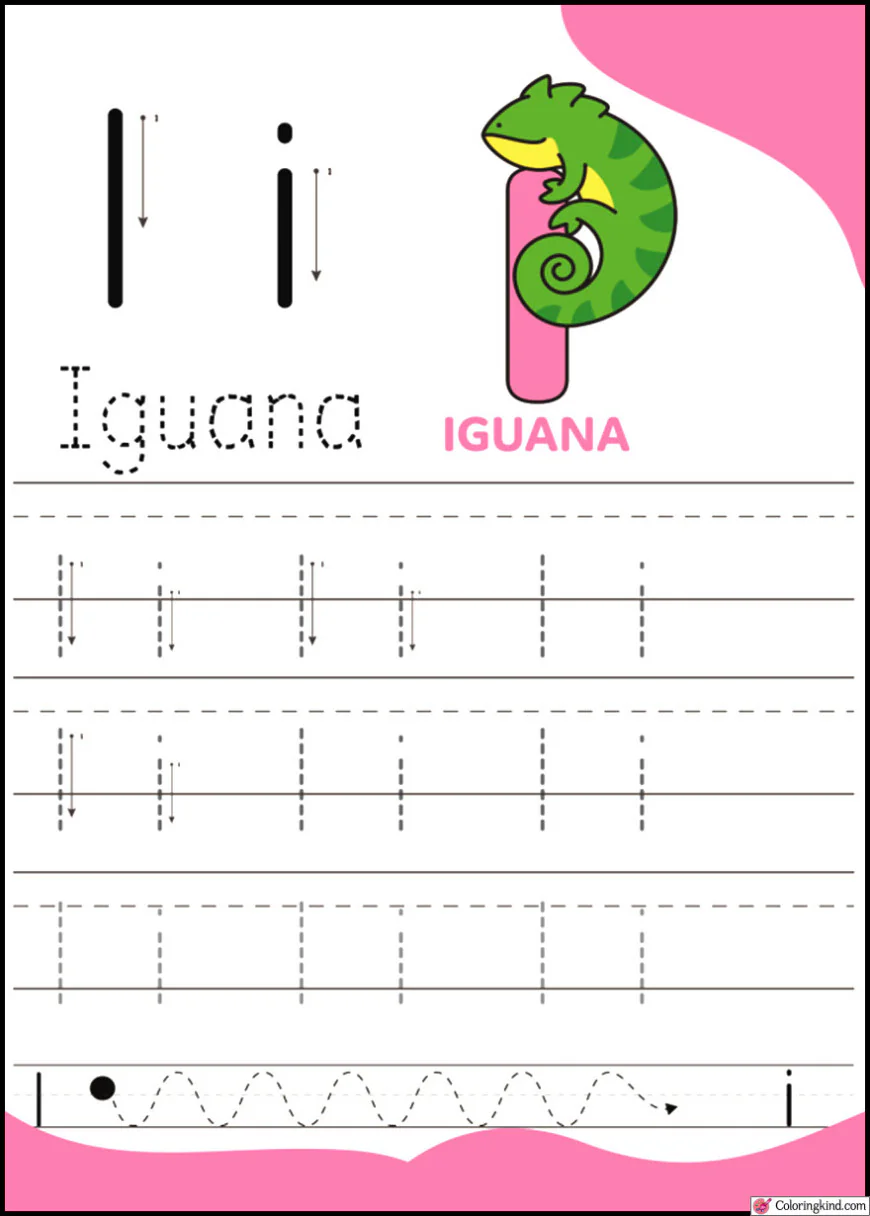 Pencil Control Tracing Three