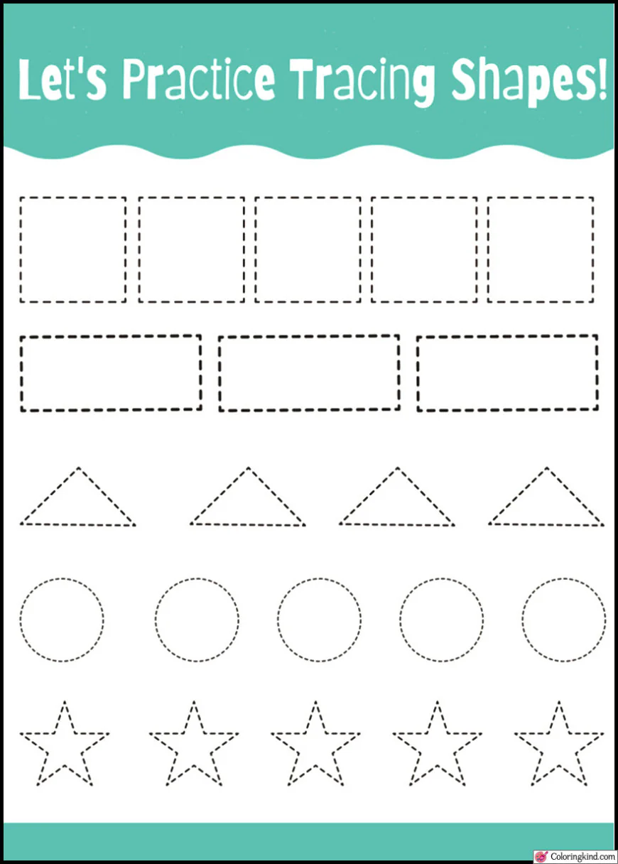 Pencil Control Tracing Three
