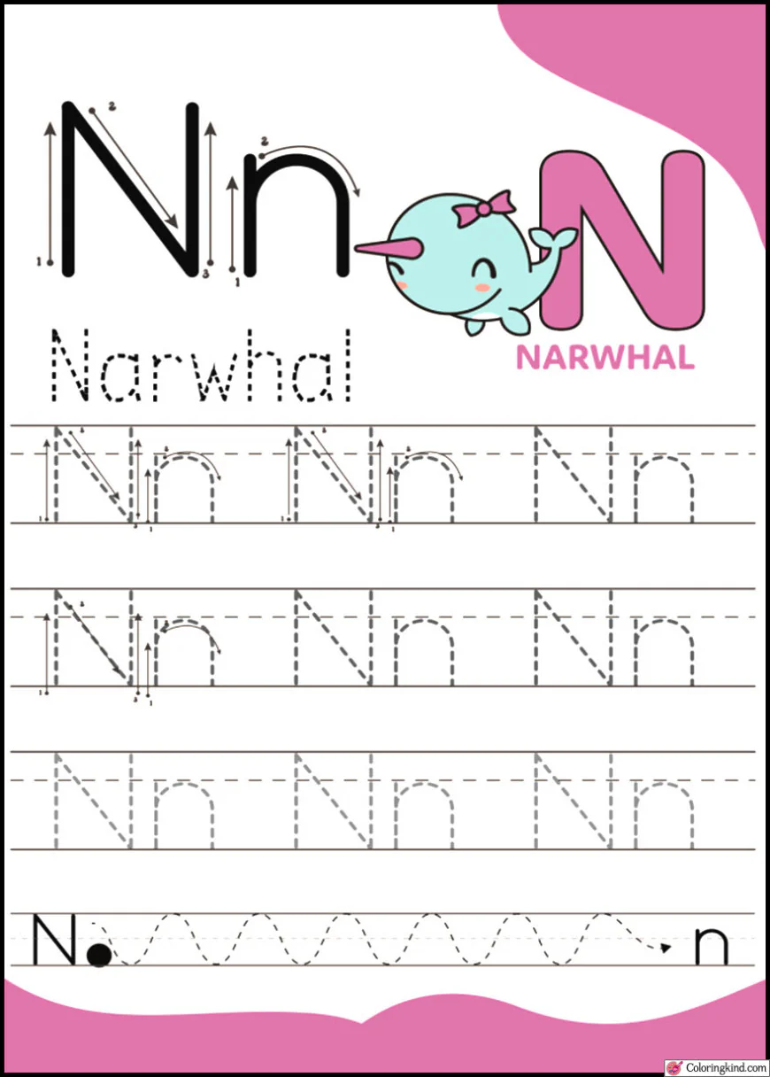 Pencil Control Tracing Three