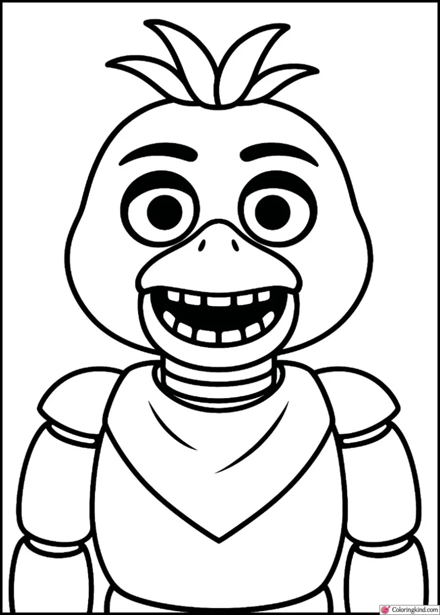 Withered Chica Portrait