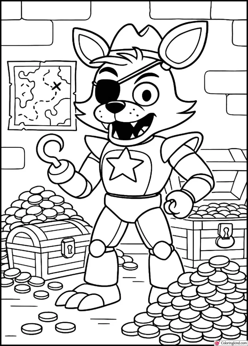 Rockstar Foxy Treasure Room