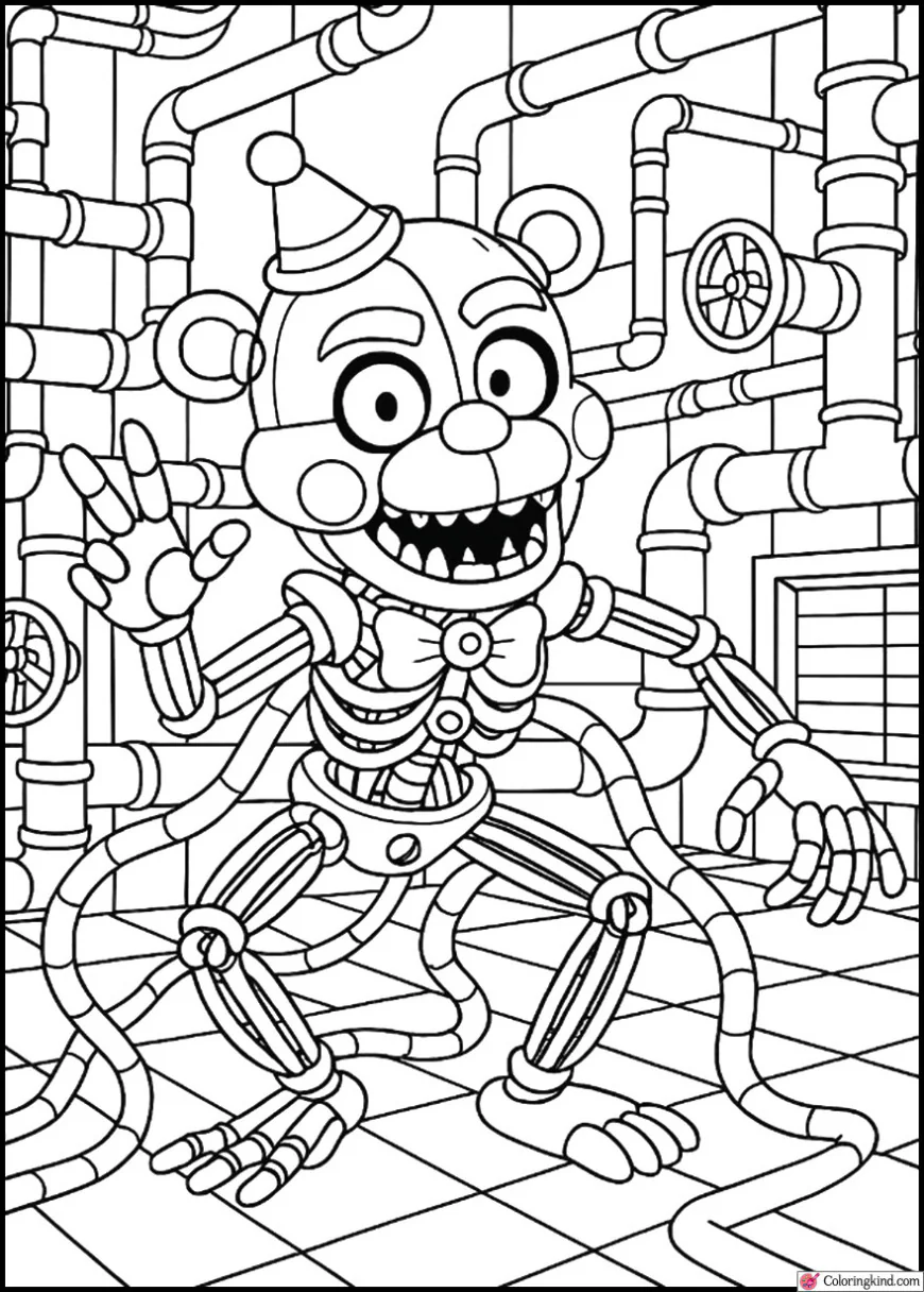 Ennard in Service Tunnels