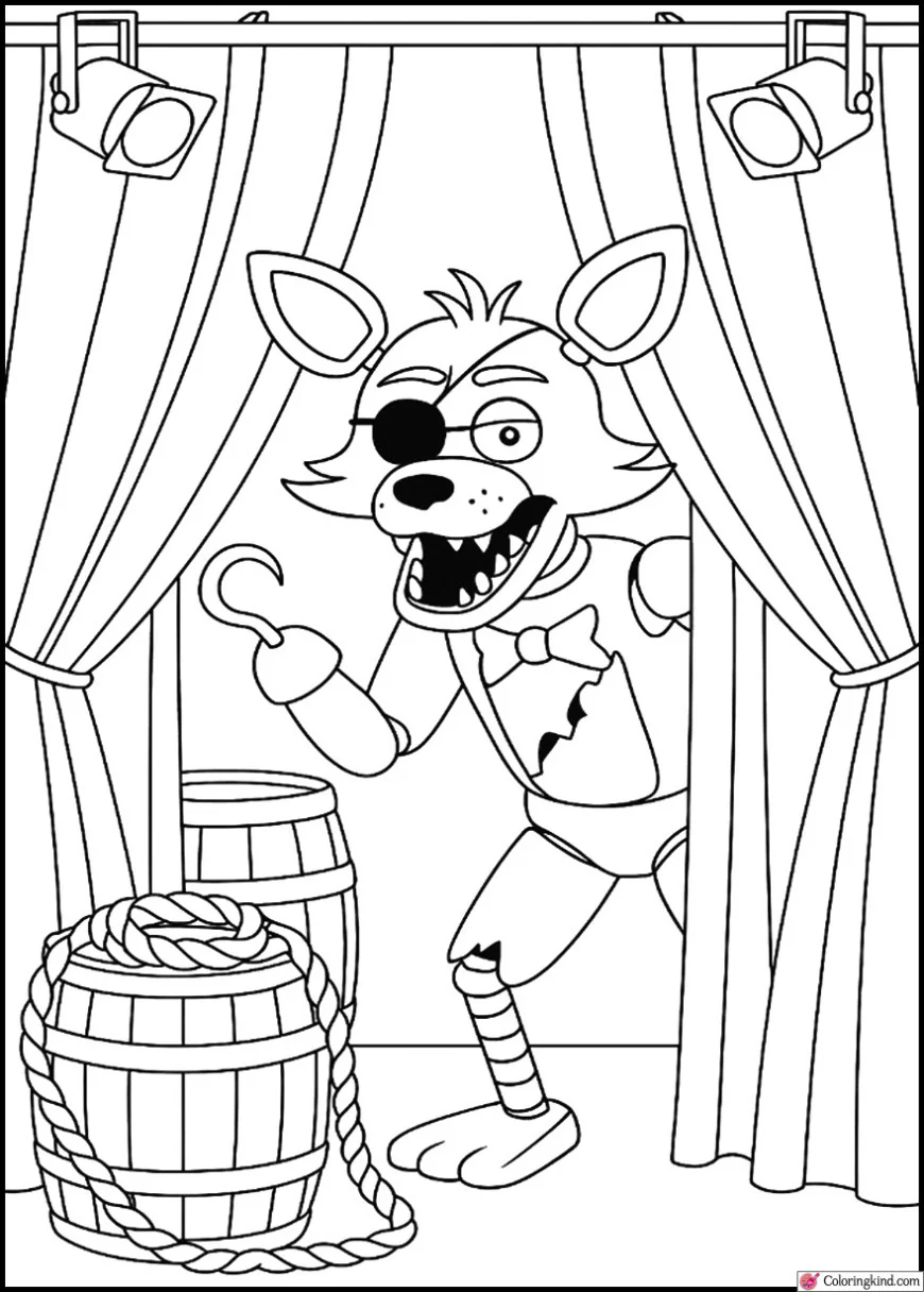 Foxy in Pirate Cove
