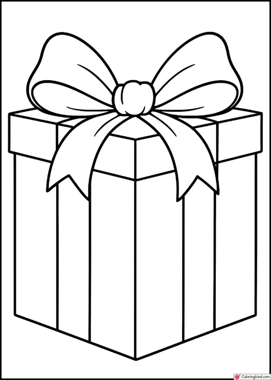 Mother’s Day Gift Box with Ribbon
