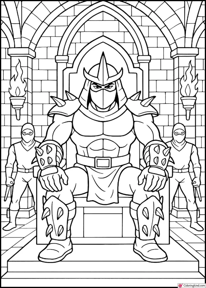 Shredder’s Throne Room