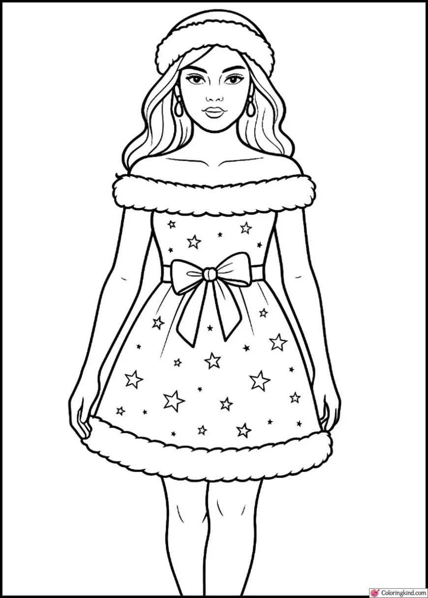 Winter Holiday Party Dress