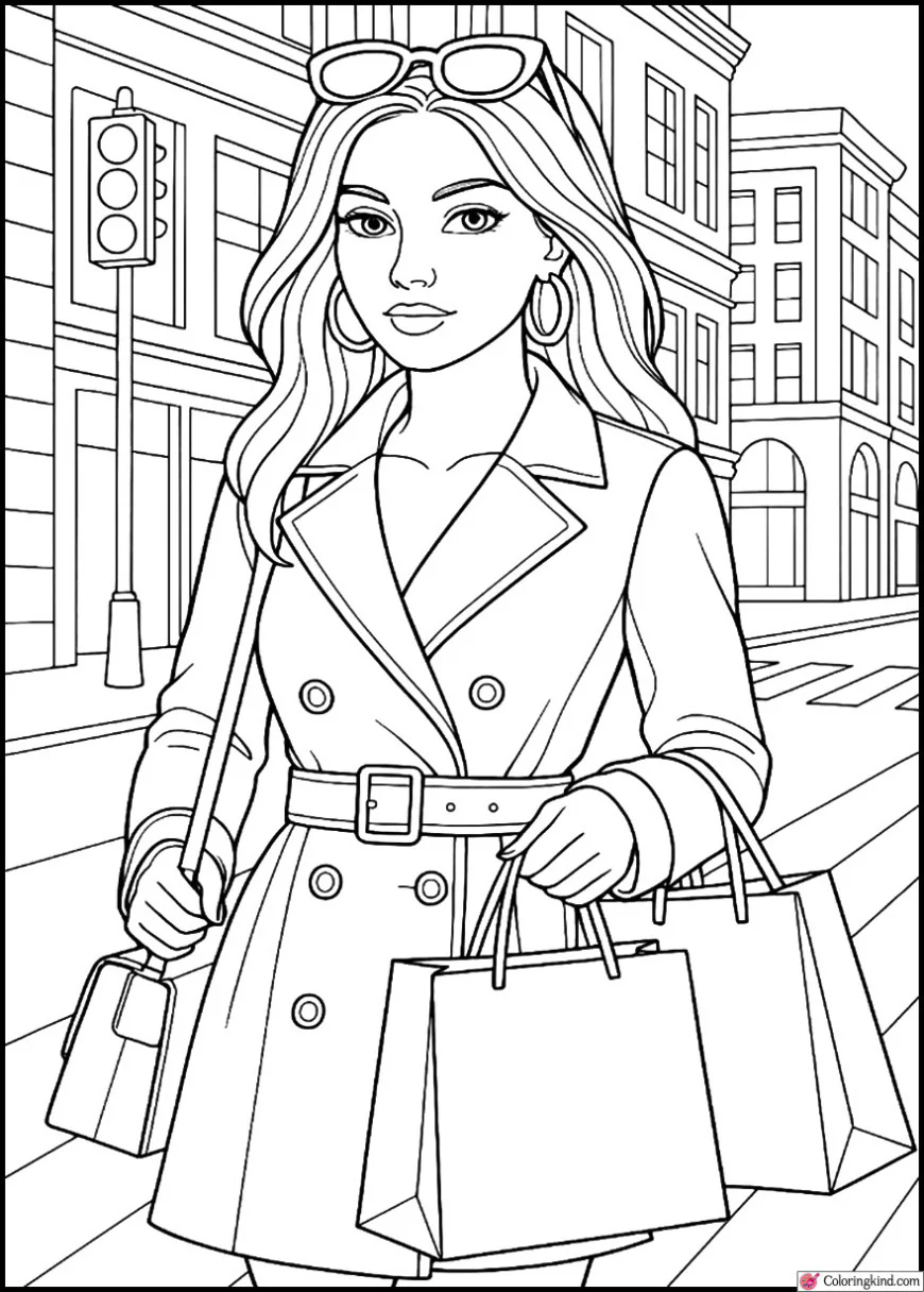 Shopping Day on Fifth Avenue