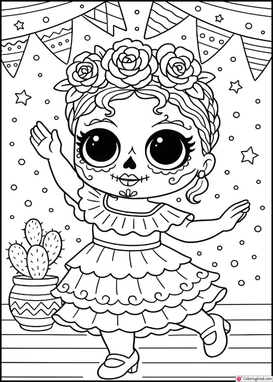 Bebe Bonita Dancing at a Fiesta Party