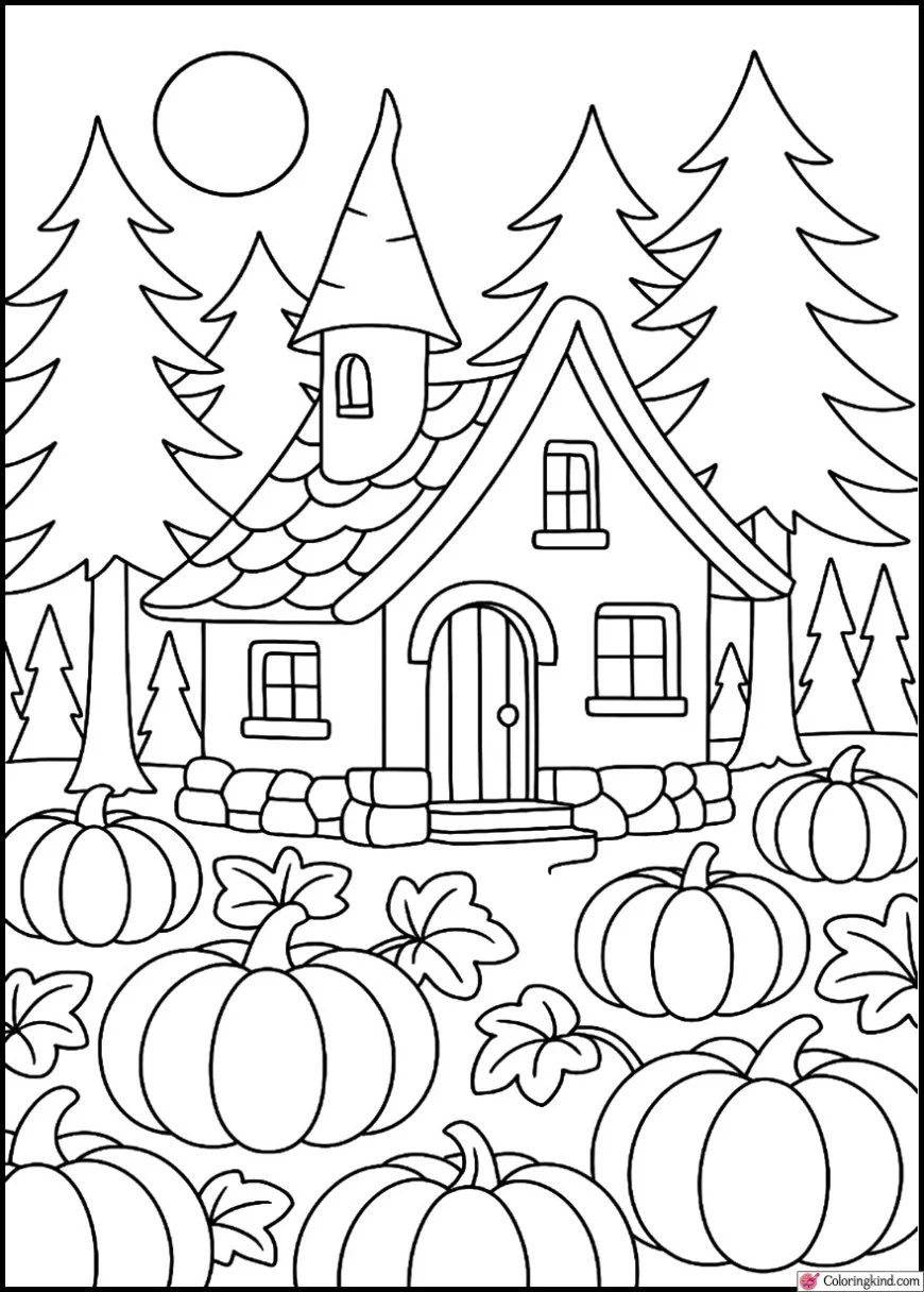 Witch’s Cottage in the Woods