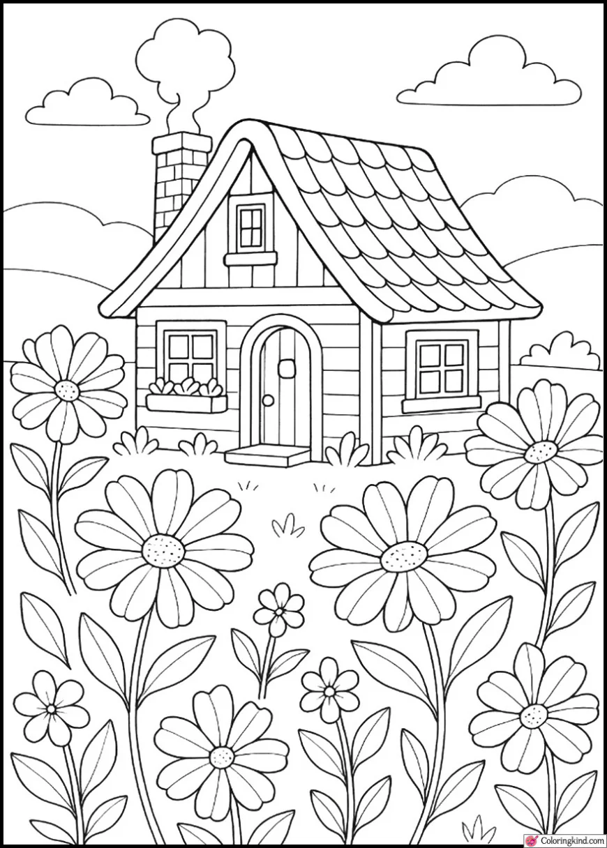 Cozy Cottage in the Flower Meadow