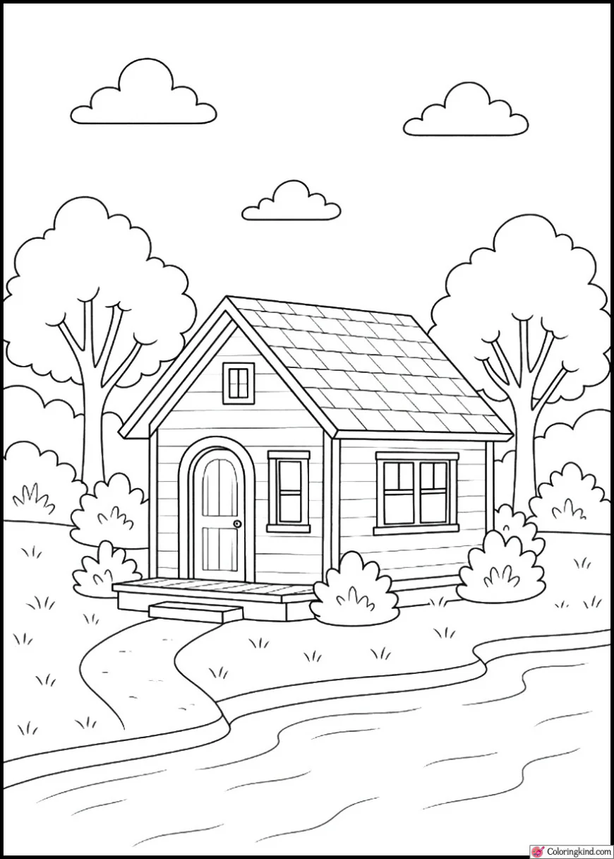 Tiny House by the Riverbank