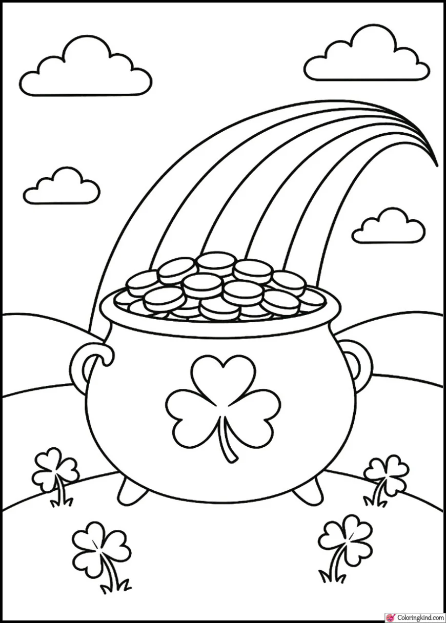 Pot of Gold at the End of a Rainbow