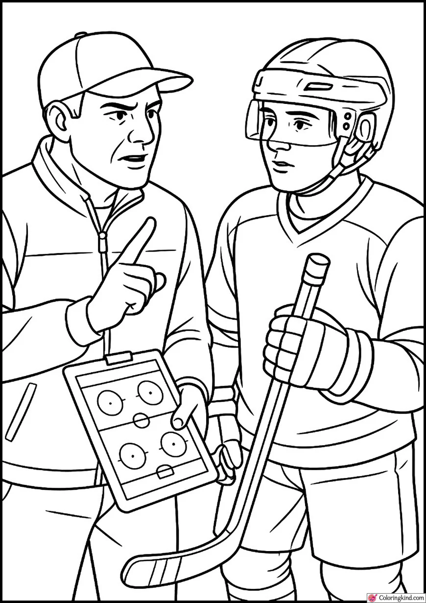 Hockey Coach Giving Tips