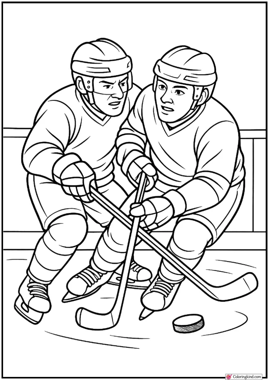 Player Checking Opponent