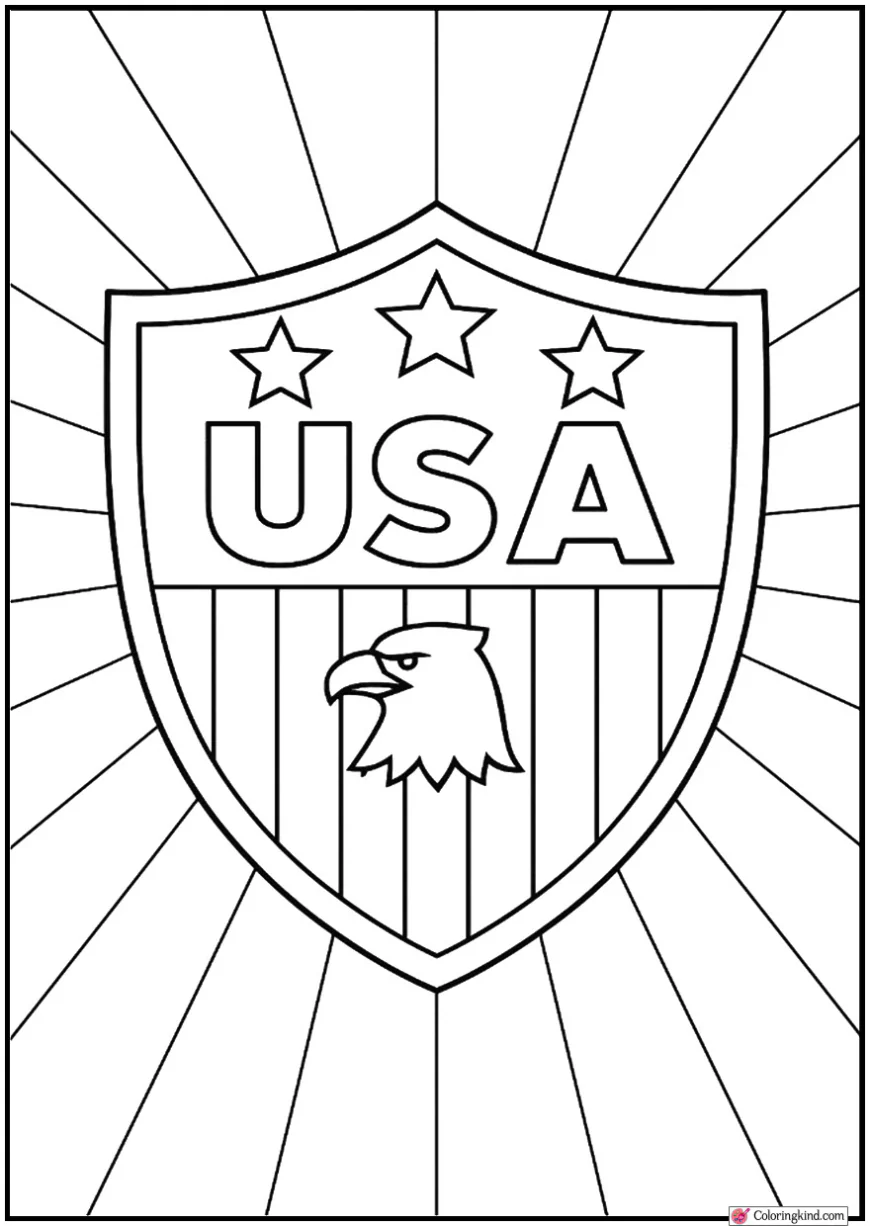 USA Shield Emblem