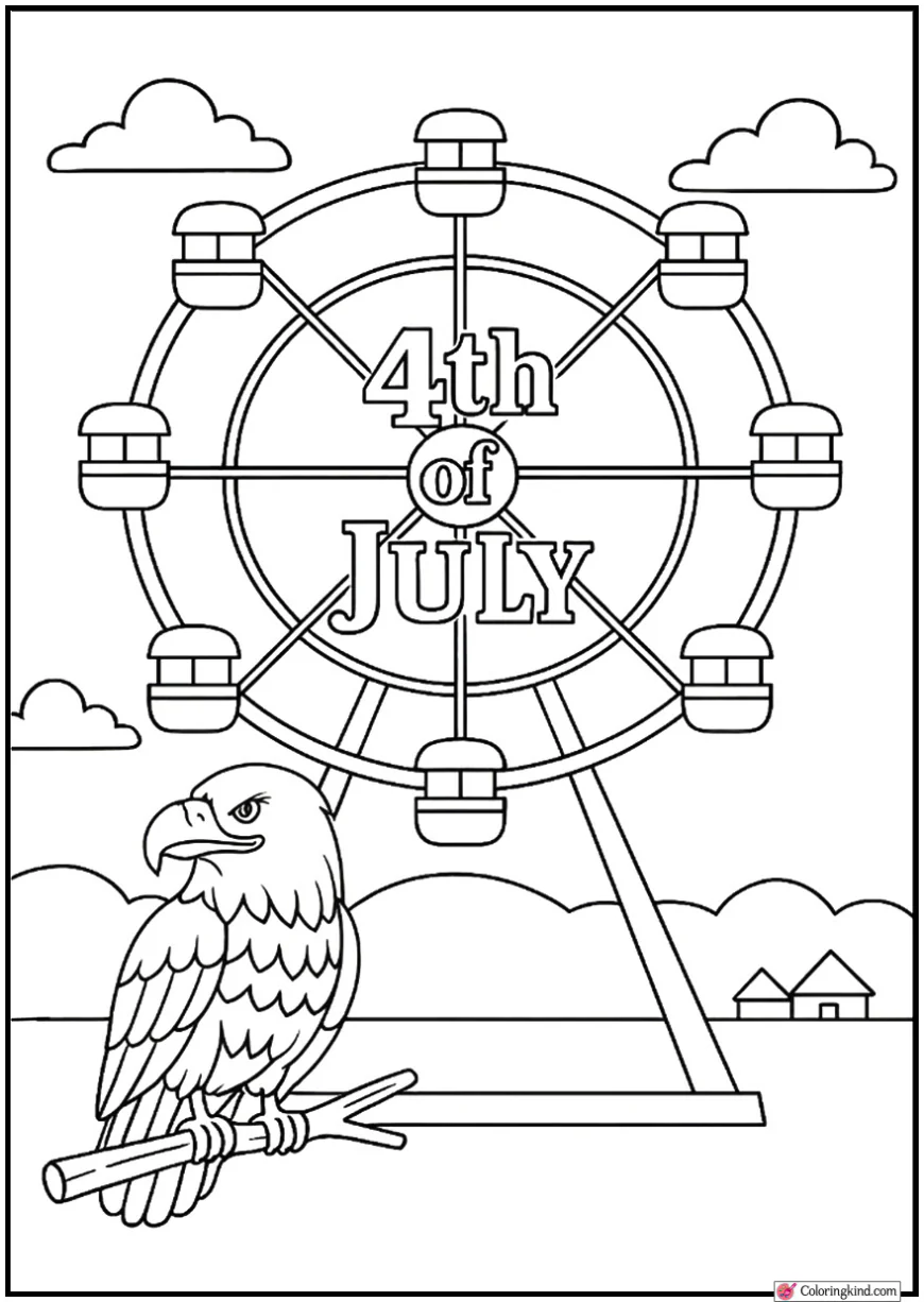 4th of July Ferris Wheel