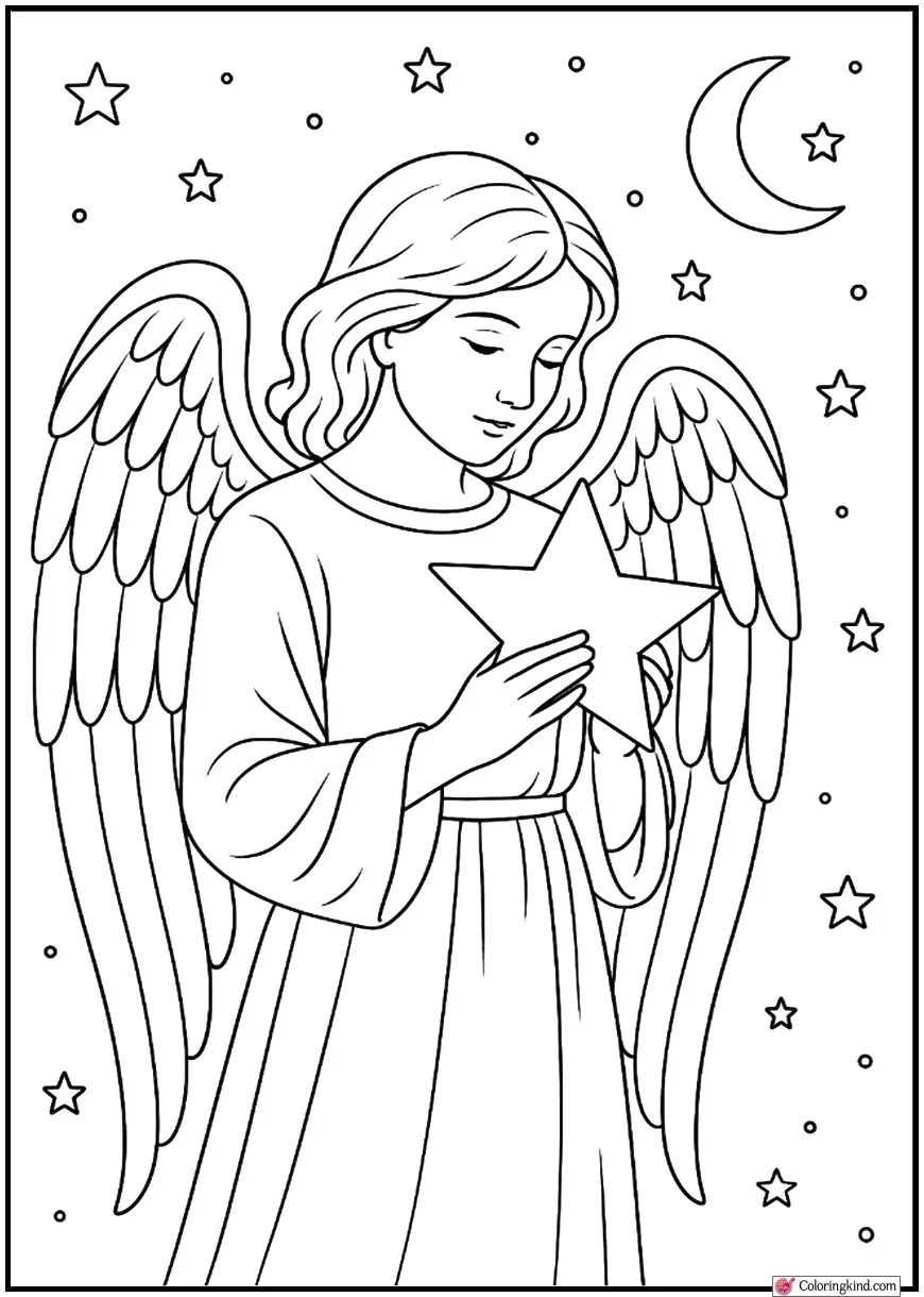 Angel Holding a Star