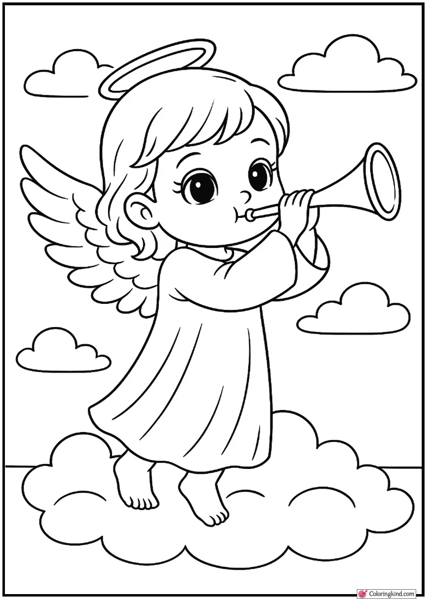 Angel with Trumpet