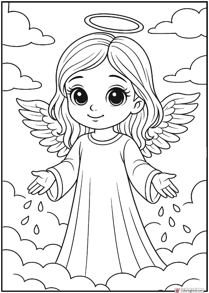 Angel Sending Blessings