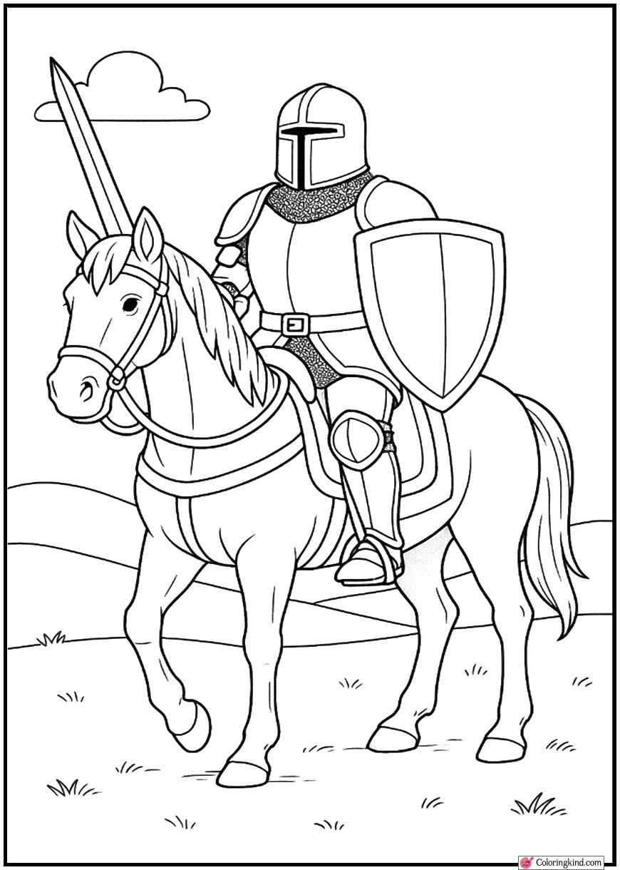 Knight on Horseback