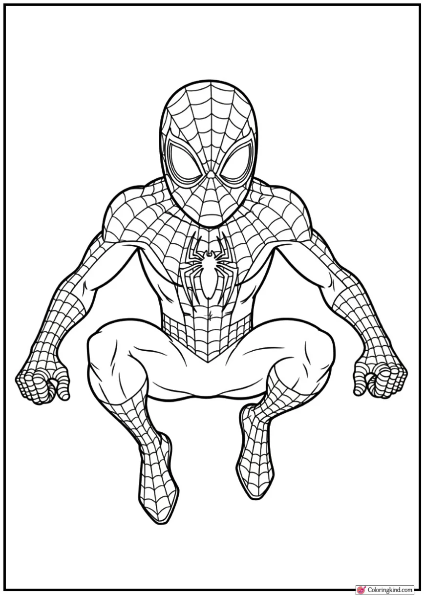 Spider-Man looks proud