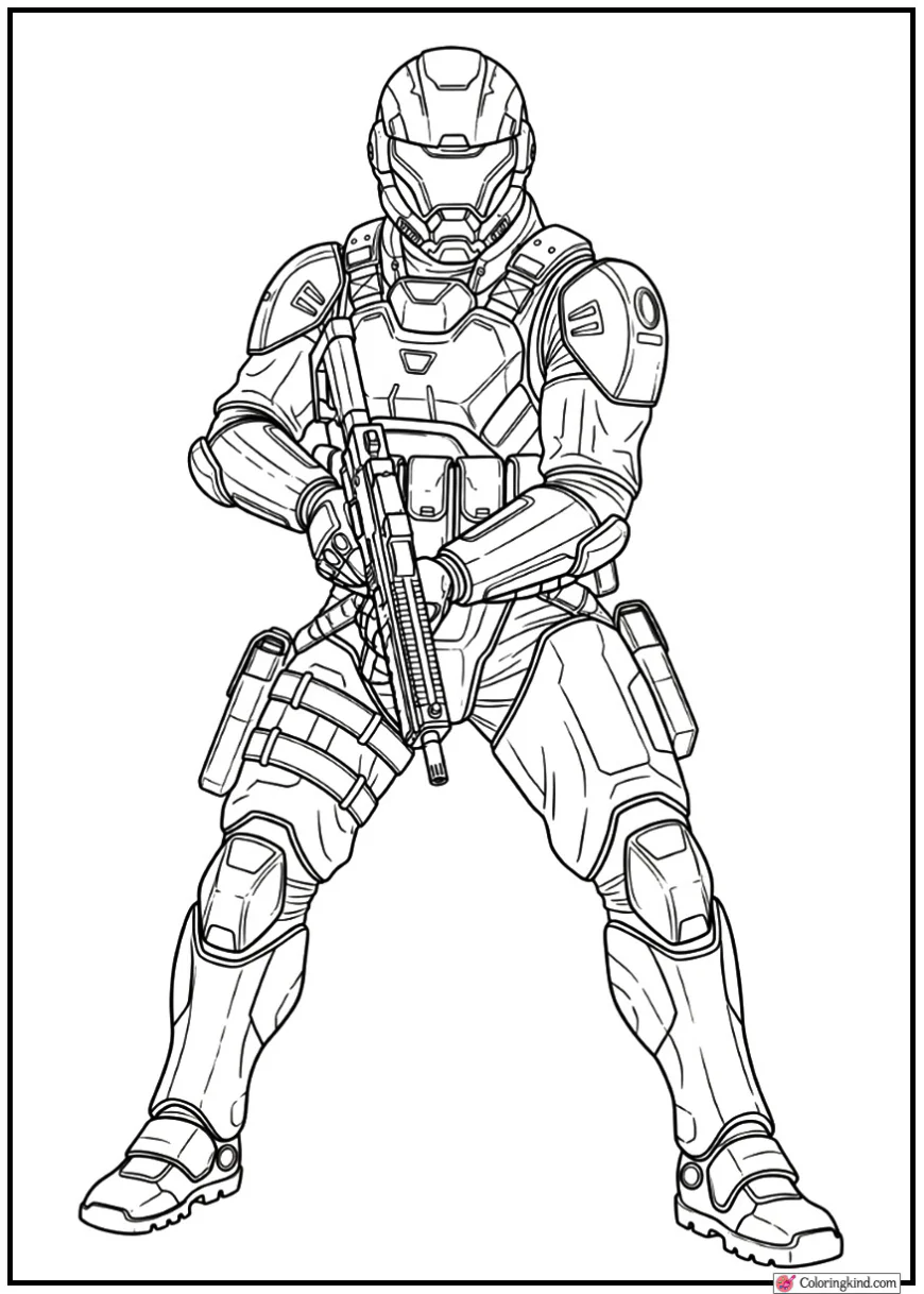 ARC Raider Tactical Ready Stance Facing Forward