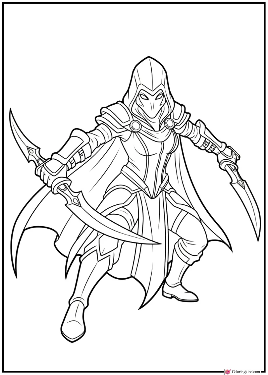 Phantom Assassin – Dual Blade Stance