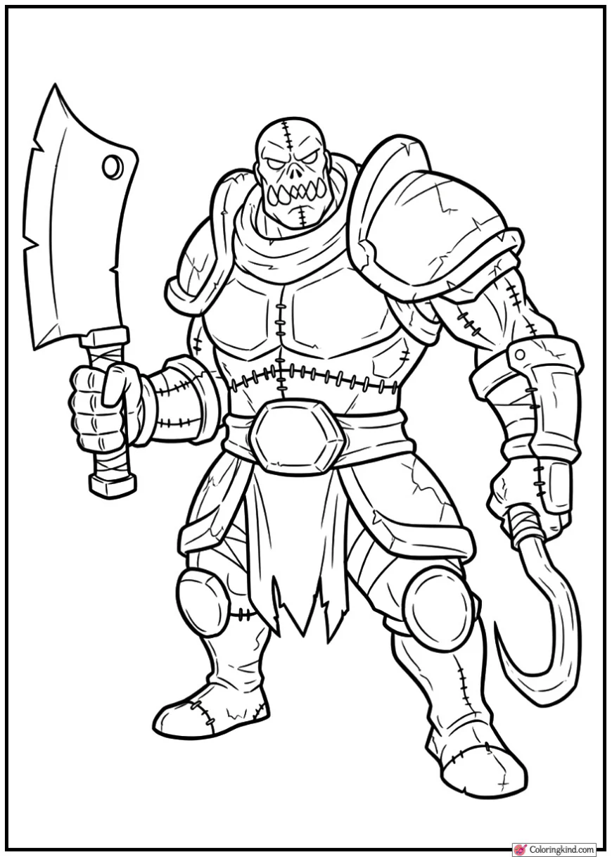 Pudge – Butcher Hero Character