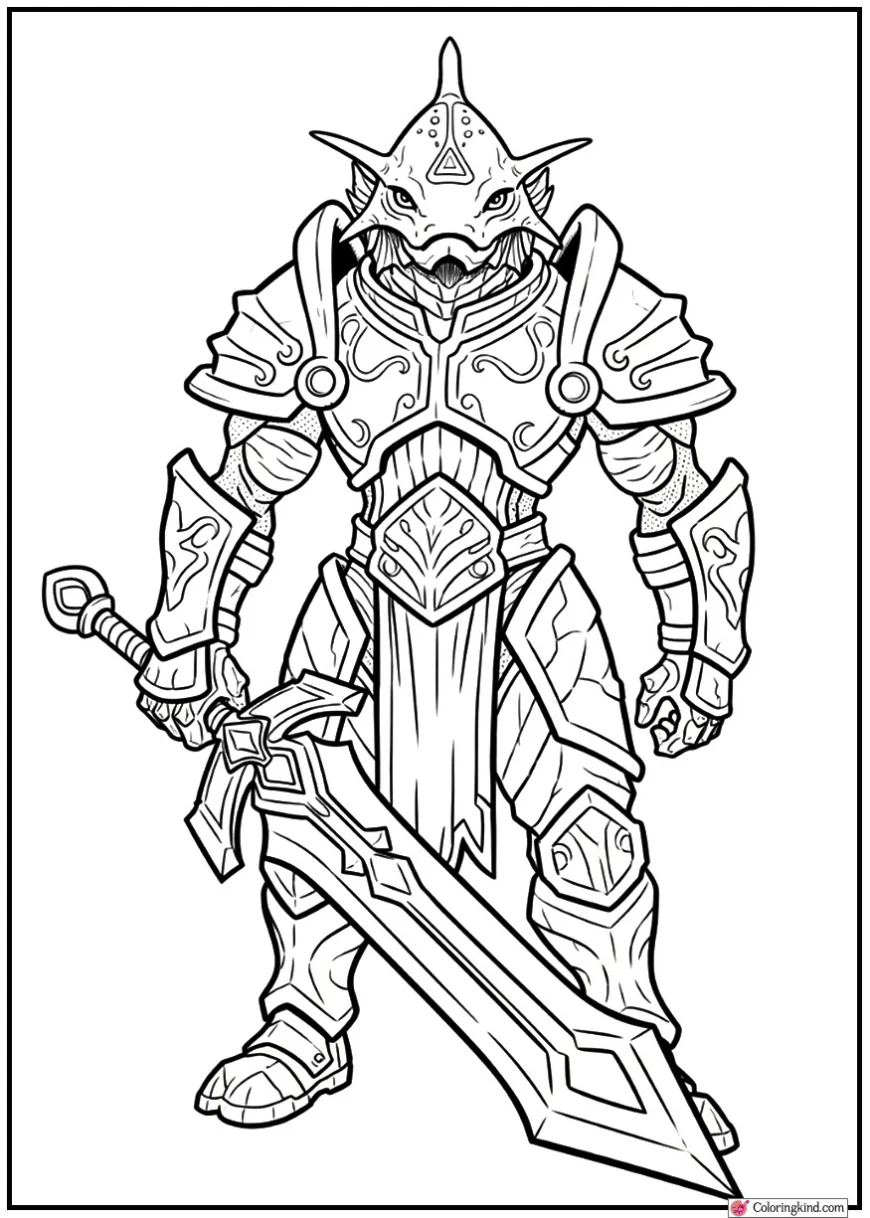 Sven – Heavy Knight with Sword