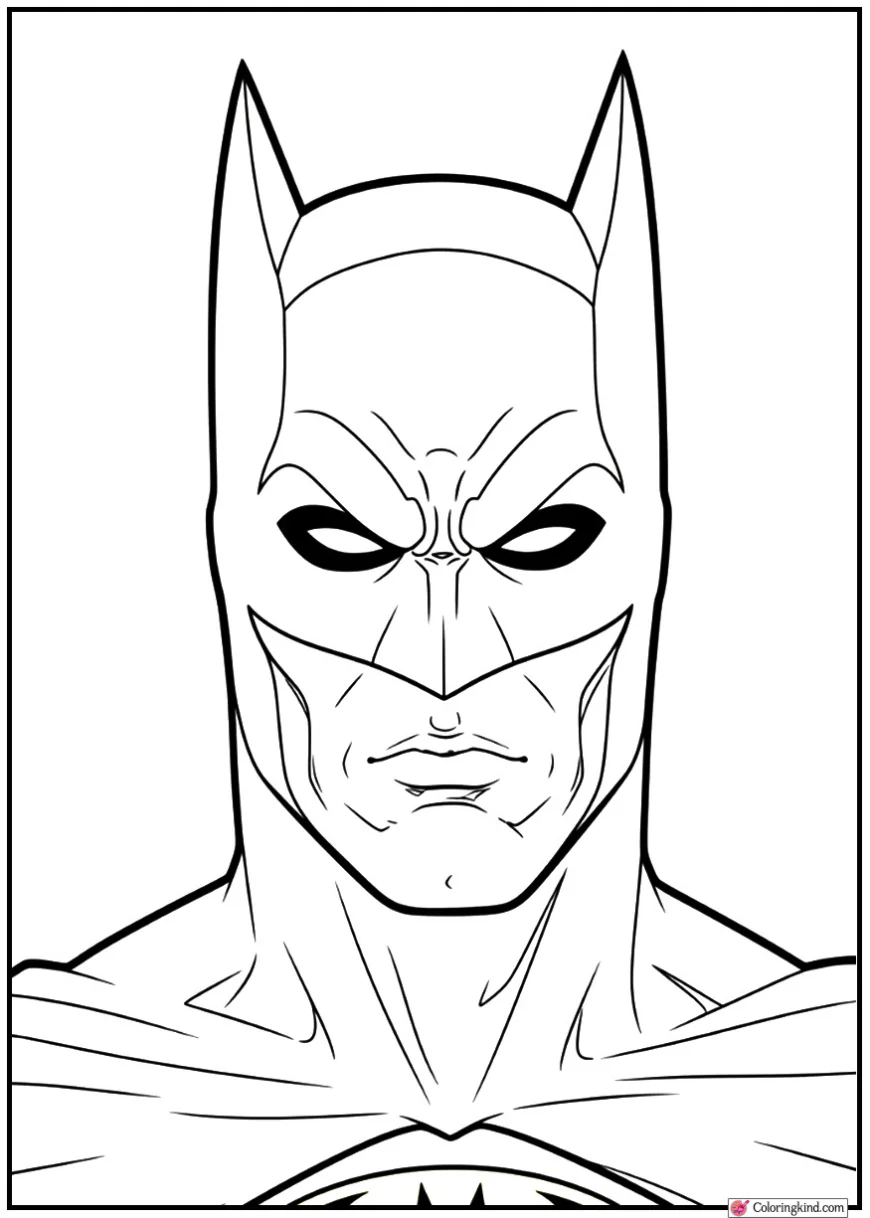 Batman Classic Hero Pose Front View