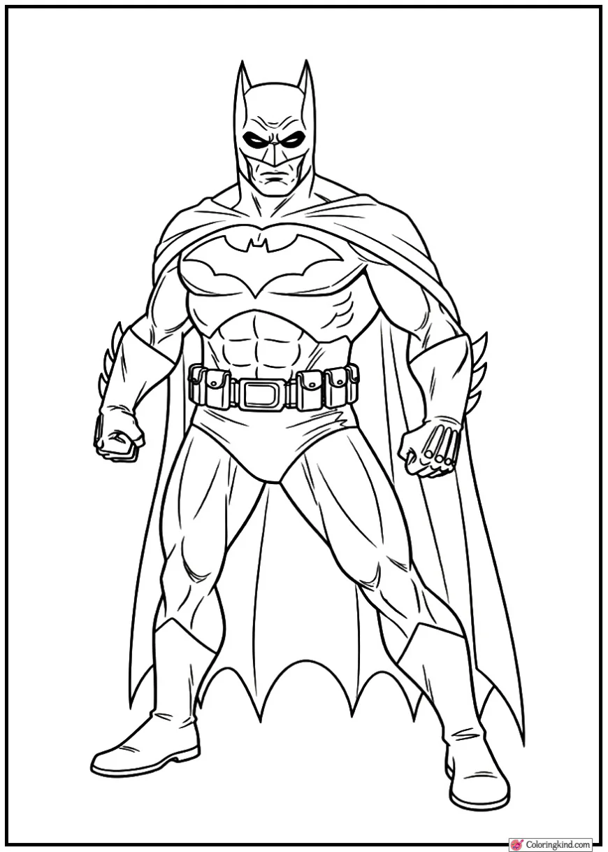 Batman Ready-for-Action Stance