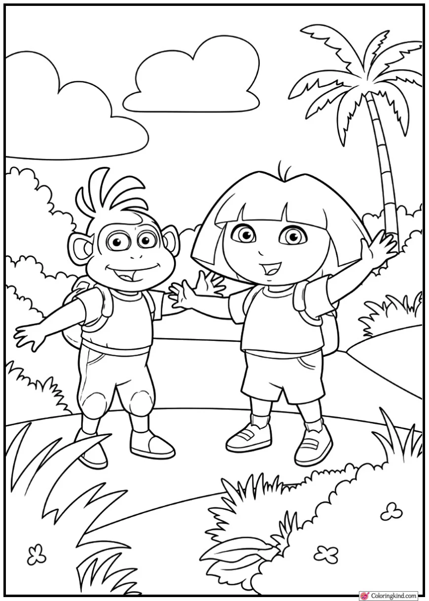 Dora and Boots Jungle Adventure