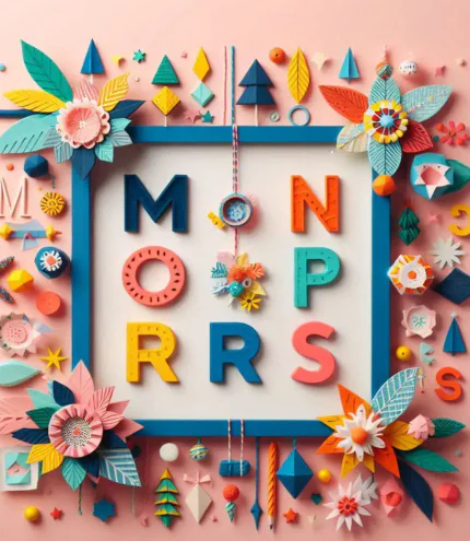 M,N,O,Q,P,R,S Letter Tracing Worksheets
