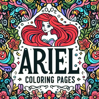 Ariel Colouring pages