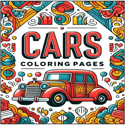 Cars coloring sheets