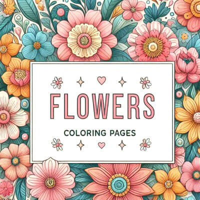 Flowers Colouring pages
