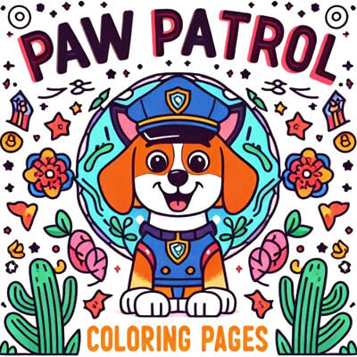 Paw Patrol coloring sheets