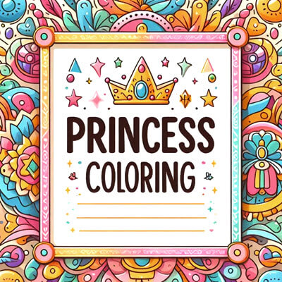 Princess coloring pictures