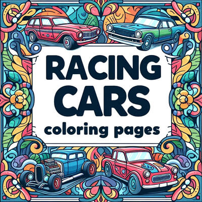 Racing Sports Car coloring pictures
