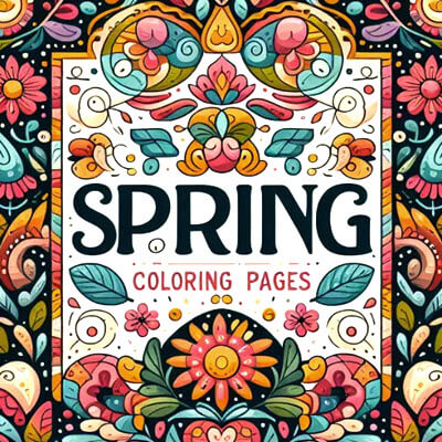 Spring Colouring sheets