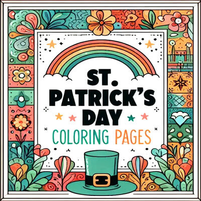 St. Patrick’s Day colouring sheets